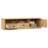 TV Cabinet VIGO 156x40x40 cm Solid Wood Pine 353172
