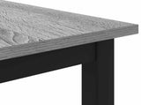 Coffee Table Grey Sonoma 100 x 50 x 45 cm Engineered Wood 892575