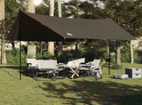 Camping Tarp Brown 438x376x212 cm Waterproof 4009607