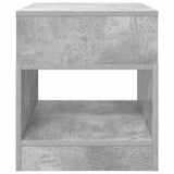 End Table 2 pcs Concrete Grey 40.5 x 40 x 45 cm Engineered Wood 890919