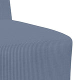 Modular Sofa Unit Armless 2 pcs Blue 55 x 74 x 82 cm 3399779