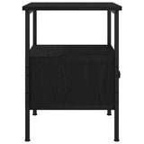Bedside Cabinet 2 pcs Black Oak 34 x 36 x 50 cm Engineered Wood 862924