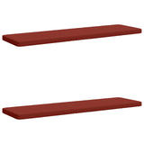 2-Piece Bench Cushions VUGHT 2 pcs 100% Polyester Red 952229