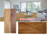 5m Floor Planks Tiles Self Adhesive Wood Effect Vinyl Flooring Kitchen Bathroom UK 62996714