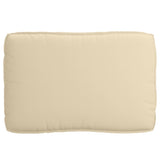 Cushion Beige 120 x 80 x 12 cm Oxford Fabric 42001571