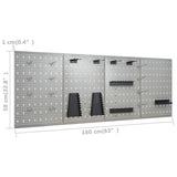 Workbench with Four Wall Panels and Two Cabinets 3053434