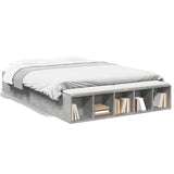Bed Frame without Mattress Concrete Grey 160x200 cm 3280555