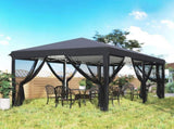 3 x 6m Pop Up Gazebo, Outdoor Canopy Shelter, Marquee Party Wedding Tent with 6 Mesh Walls and Carry T3398P327984