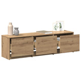 TV Cabinet Artisan Oak 140 x 34 x 40 cm Engineered Wood 8006557
