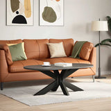 Coffee Table Leg Spider Shape Black 98x58x cm Steel 4013108