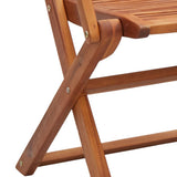 Folding Garden Chairs 6 pcs 57x66x95 cm Solid Wood Acacia 3214475