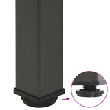 Bar Table Legs 4 pcs Anthracite 90-92 cm Steel 4012474