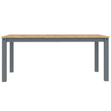 5 Piece Dining Set PANAMA Grey Solid Wood Pine 3345189