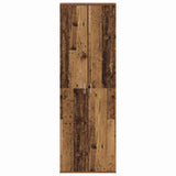 Highboard 60 x 35 x 180 cm Engineered Wood Old Wood 3365567