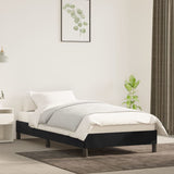 Bed Frame without Mattress Black 90x190 cm Single Single Velvet 349847