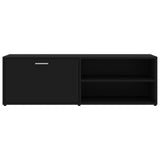 TV Cabinet Black 120x34x37 cm Engineered Wood 801153