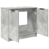 Bathroom Cabinet with Storage Concrete Grey 64.5 x 33.5 x 59 cm 880740