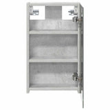 Bathroom Mirror Cabinet Concrete Grey 30 x 10.5 x 50 cm 889010