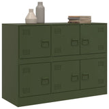 Sideboard Olive Green 99x39x73 cm Steel 841797