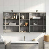 Bathroom Cabinet Set 3 pcs 116 x 16 x 62.5 cm Engineered wood 3403821