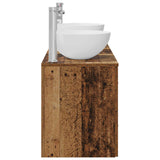Bathroom Cabinet Set 3 pcs Old Wood 49.5 x 35 x 63 cm 3405793