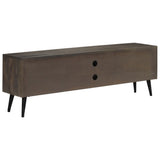 TV Cabinet Solid Mango Wood 140x30x45 cm 245910