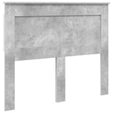 Bed Frame with Drawer Concrete Grey 120 x 190 cm Engineer Wood 3410189