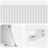 Wall-Mounted TV Cabinet High Gloss White 59.5 x 41 x 30 cm 898509
