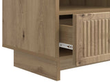 TV Cabinet Artisan Oak 102 x 34.5 x 50 cm Engineered Wood 893994