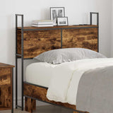 Storage Headboard with Charging Station Smoked oak 75 cm 859777