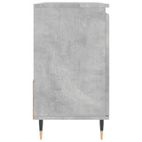 Bathroom Cabinet Concrete Grey 65x33x60 cm Engineered Wood 831600