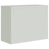 File Cabinet Light Grey 90x40x70 cm Steel 339721