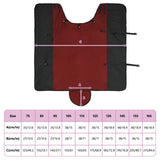 Horse Blanket Bordeaux and Black 75 cm Polyester 42013127