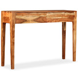 244957 Console Table Solid Wood 118x30x80 cm