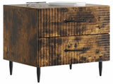 Bedside Cabinet 2 pcs Smoked Oak 43 x 34.5 x 47.5 cm 894766