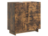 Sideboard Smoked Oak 66 x 34.5 x 90 cm Engineered Wood 893900
