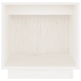 Bedside Cabinets 2 pcs White 40x30x40 cm Solid Wood Pine 813338