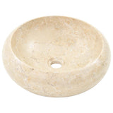 Sink 40x12 cm Marble Cream 142767