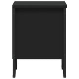 Bedside Cabinet Black 2 pcs 40x30x40 cm Engineered Wood 848495