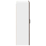 Wall Glass Cabinet LUCCA Brown Oak 60 x 31 x 100 cm 885182