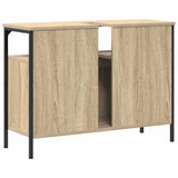 Bathroom Sink Cabinet Brown 80 x 30 x 60 cm Engineered wood 864341