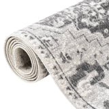 ZNTS Outdoor Rug Flatweave 115x170 cm Light Grey 317052