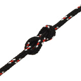 Multipurpose Utility Rope 4 mm 500 m Black and Red PP 3472904