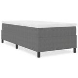 Platform Bed Frame Light Grey 90 x 190 cm Fabric 3337382