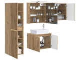Bathroom Cabinet Set 5 pcs Artisan Oak 50 x 14.5 x 70 cm 3407318