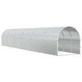 Chicken Coop Silver 1200 x 200 x 200 cm Galvanised Steel 3434690