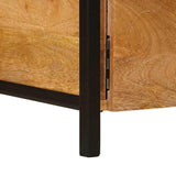 Storage Cabinets Brown 110 x 30 x 40 cm Solid Mango Wood 4104619
