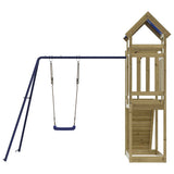Outdoor Playset Impregnated Wood Pine 3279225