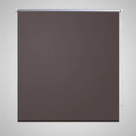 ZNTS Roller Blind Blackout 120 x 175 cm Coffee 240126