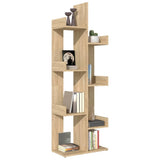 Book Cabinet Sonoma Oak 48x25.5x140 cm Engineered Wood 808912